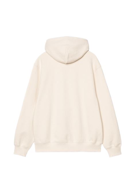 indigo hooded sweatshirt man ivory CARHARTT WIP | I03449832M.XX
